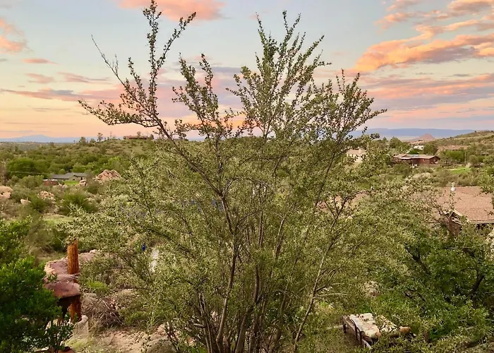 Appartamento Prickly Pear Unique With Bathroom Built Into The Granite Boulders, Amazing Views, Front & Back Porches, Firepit,dog Friendly Prescott