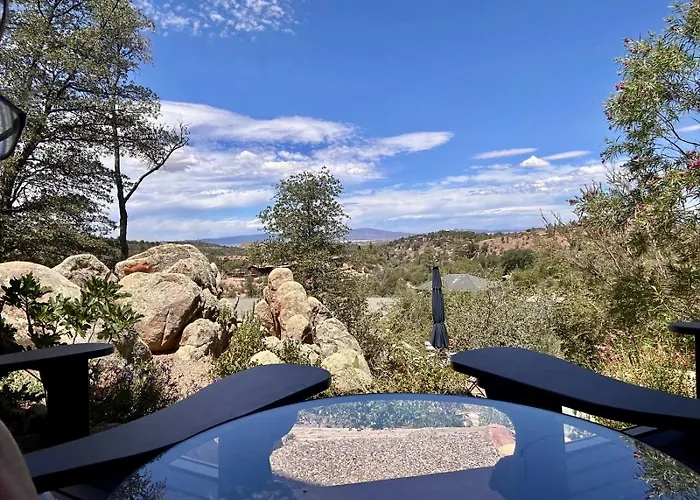 Apartment Prickly Pear Unique With Bathroom Built Into The Granite Boulders, Amazing Views, Front & Back Porches, Firepit,dog Friendly